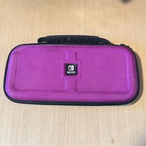 Nintendo Switch Traveler Deluxe Case Purple Preowned Good Condition Read Info!!